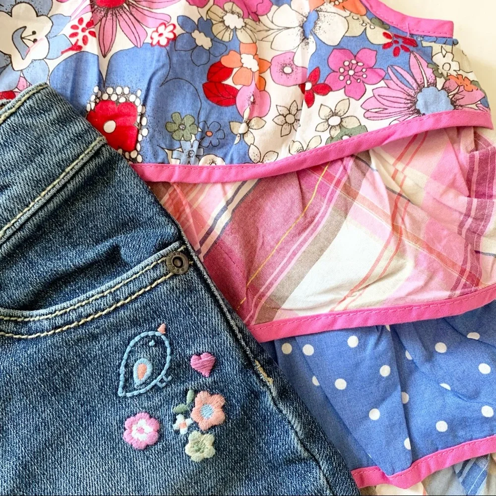 🌸New🌸 Little Girls Top Shorts Set TCP Sz 3T NWT - Picture 2 of 4